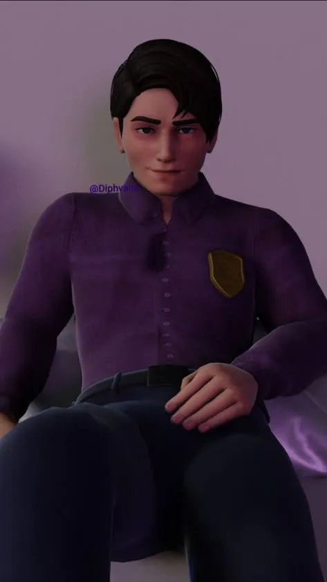 ai character: Michael Afton￼ background