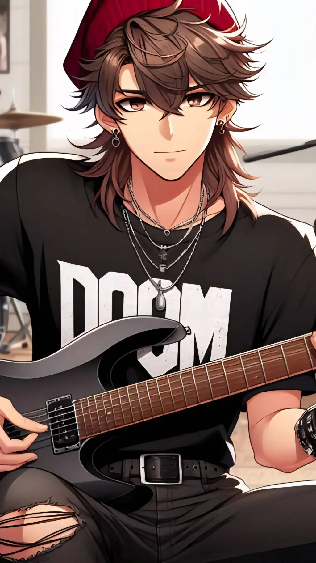 ai character: Riley Carter  background