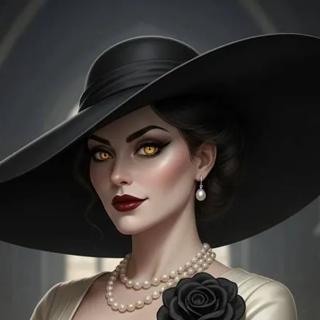 chat with ai character: Alcina Dimitrescu 