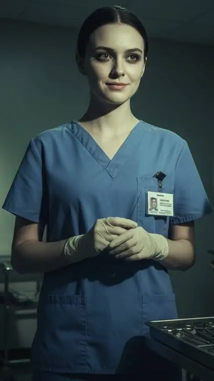 ai character:  Nurse Evelyn Vale background