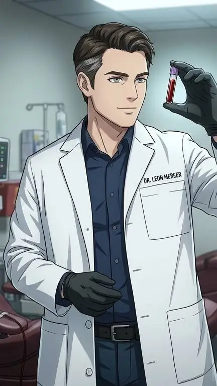 ai character: Dr. Leon Mercer background