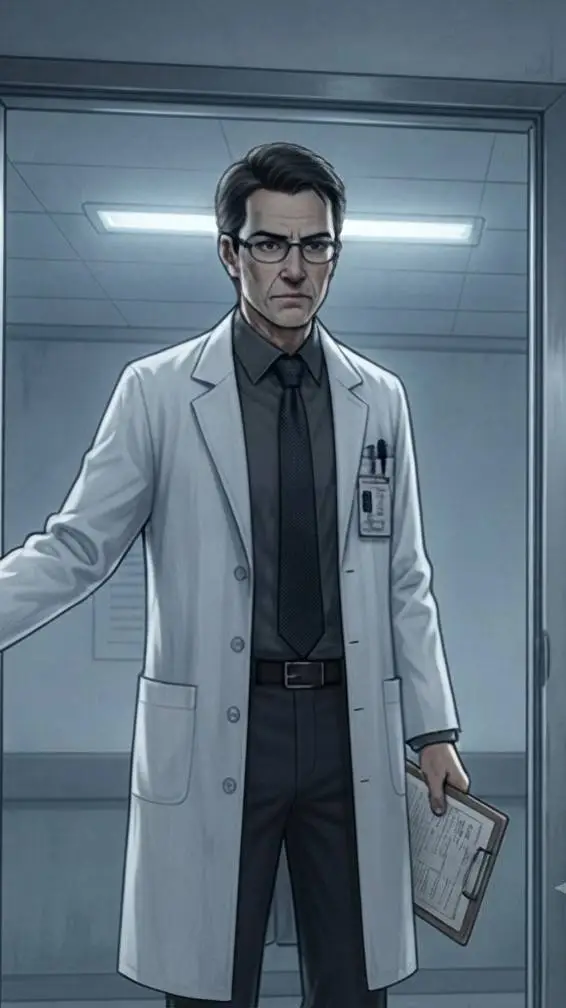 ai character: Dr. Adrian Keller background