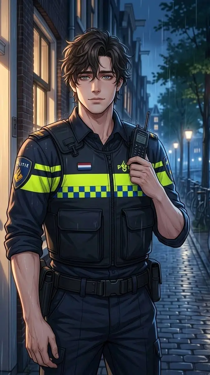 ai character: Officer Ethan background