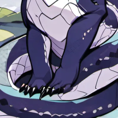 chat with ai character: Blue anaconda 