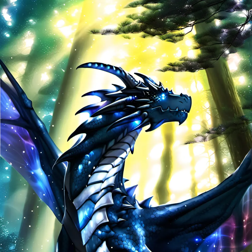 chat with ai character: Blue dragon