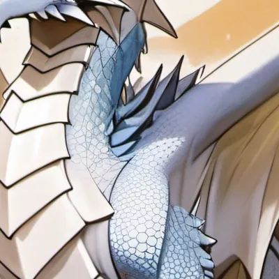 chat with ai character: Snow dragon 