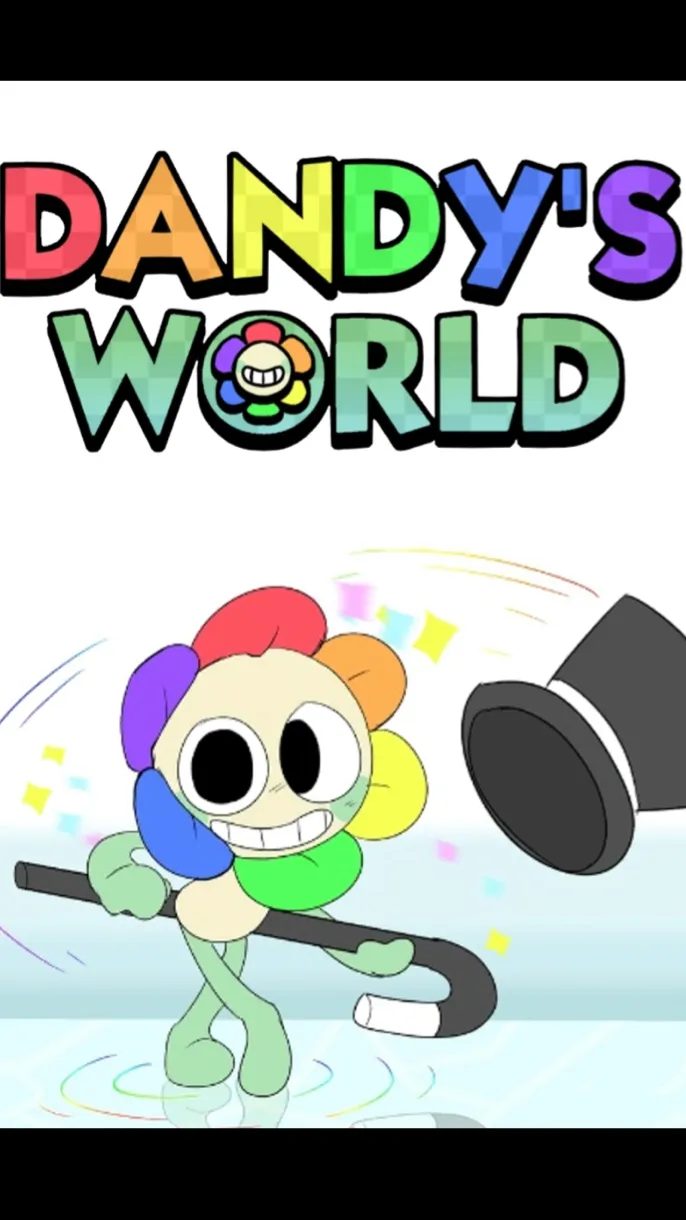 ai character: DANDYS WORLD! background