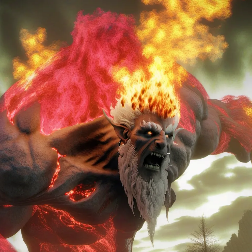 chat with ai character: Fire Troll