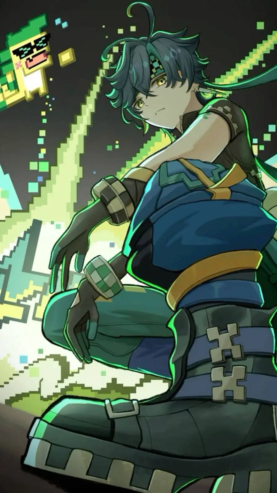 ai character: Kinich background