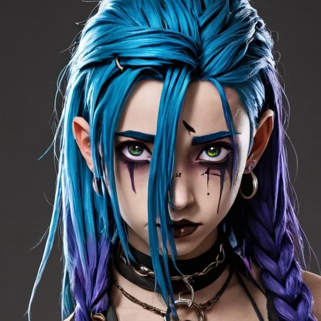 chat with ai character: Jinx