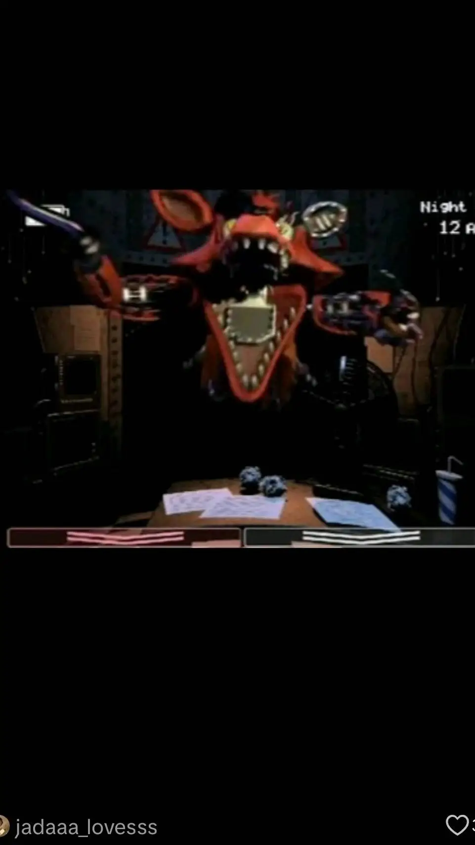 ai character: foxy  background