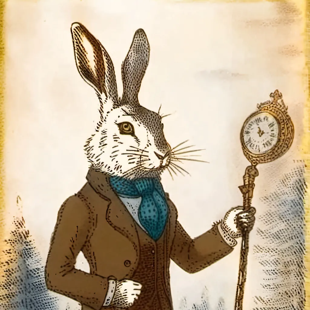 chat with ai character: The White Rabbit