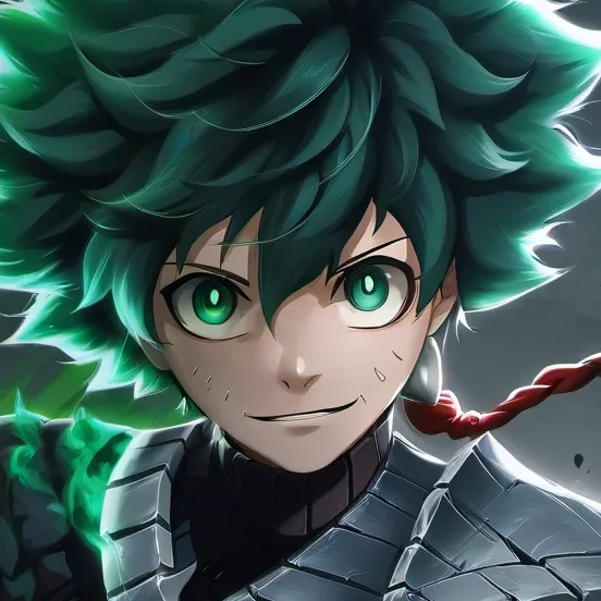 chat with ai character: Deku son/daughter