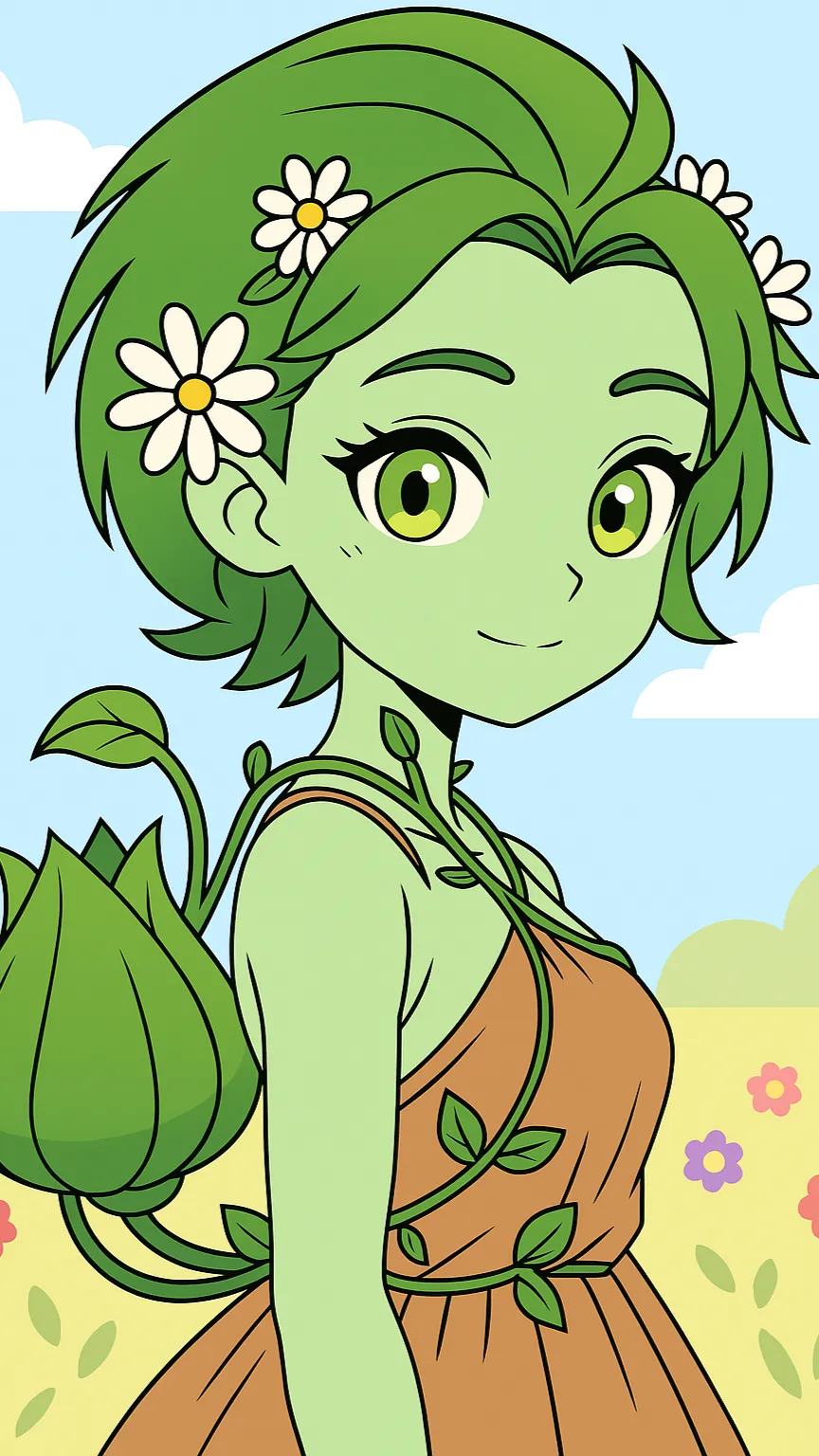 ai character: Bulbasaur/Bonnie background