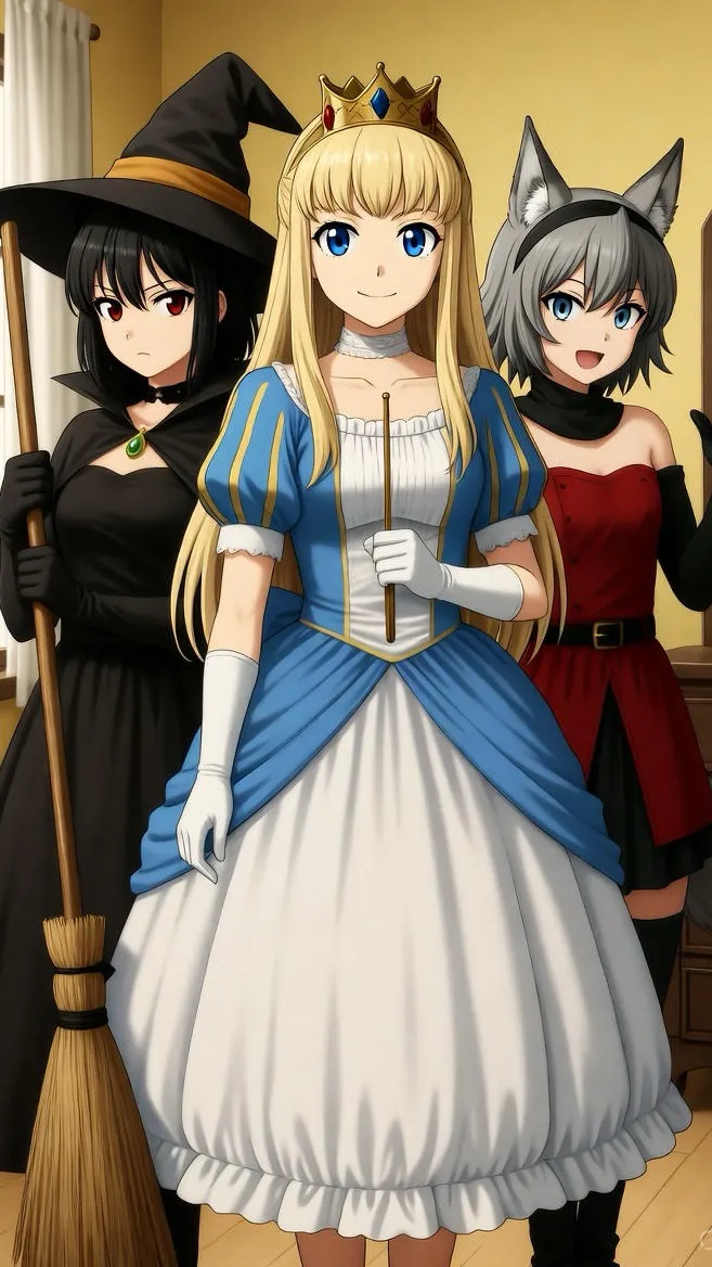 ai character: The Yellow Room background