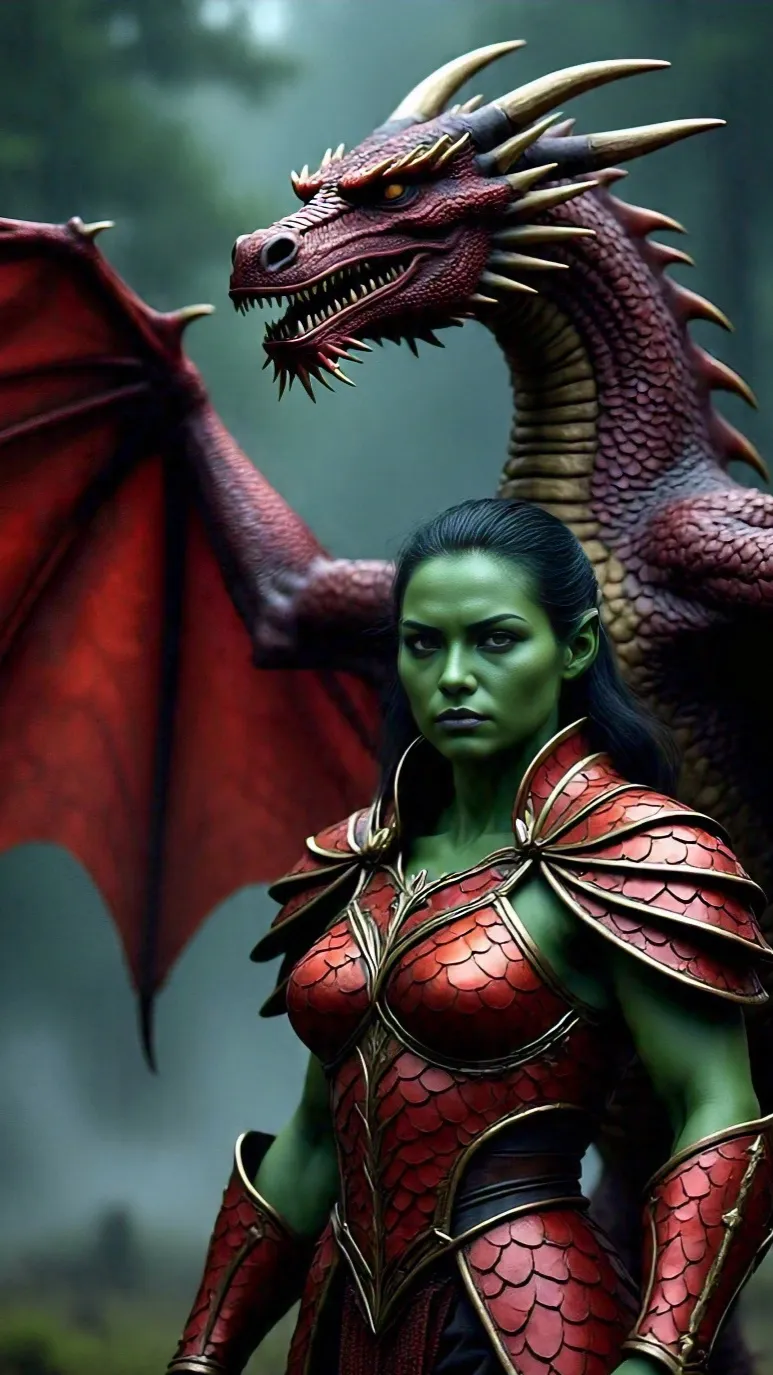 ai character: Malina background