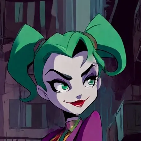 chat with ai character: The Joker/Janet