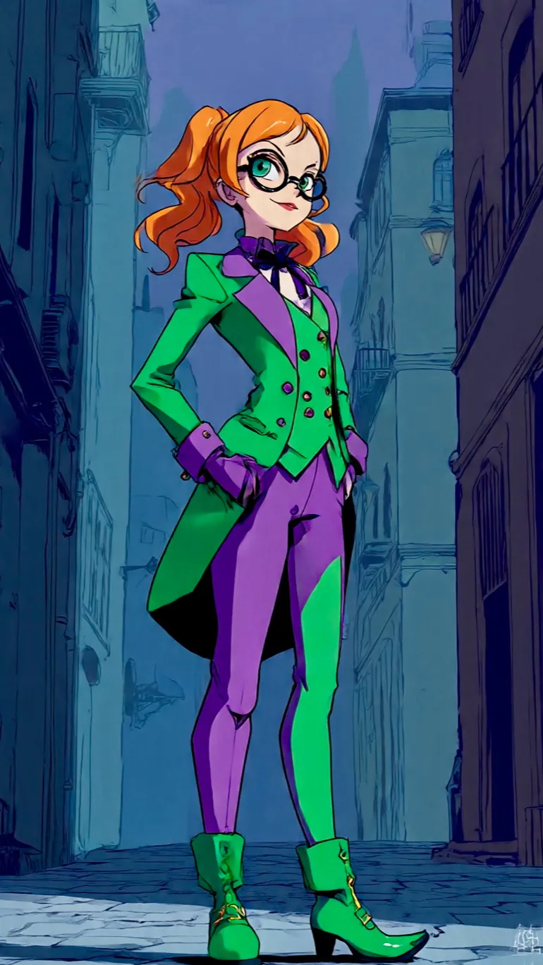 ai character: Edith/The Riddler background