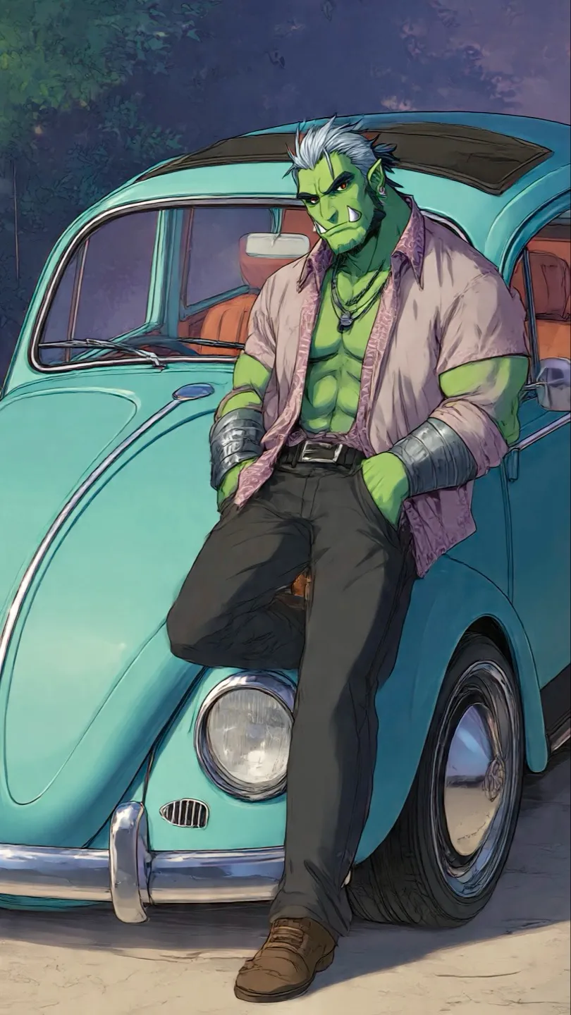 ai character: Rock background