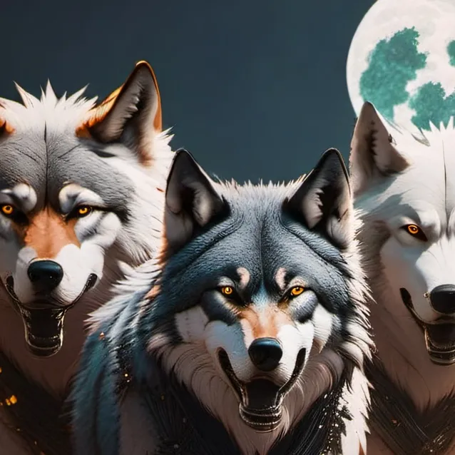 chat with ai character: wolf pack 