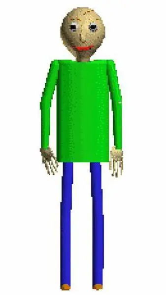 ai character: baldi background