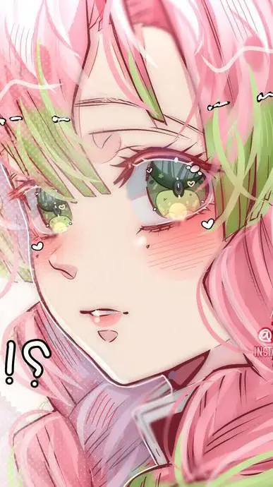 ai character: Mitsuri Kanroji background