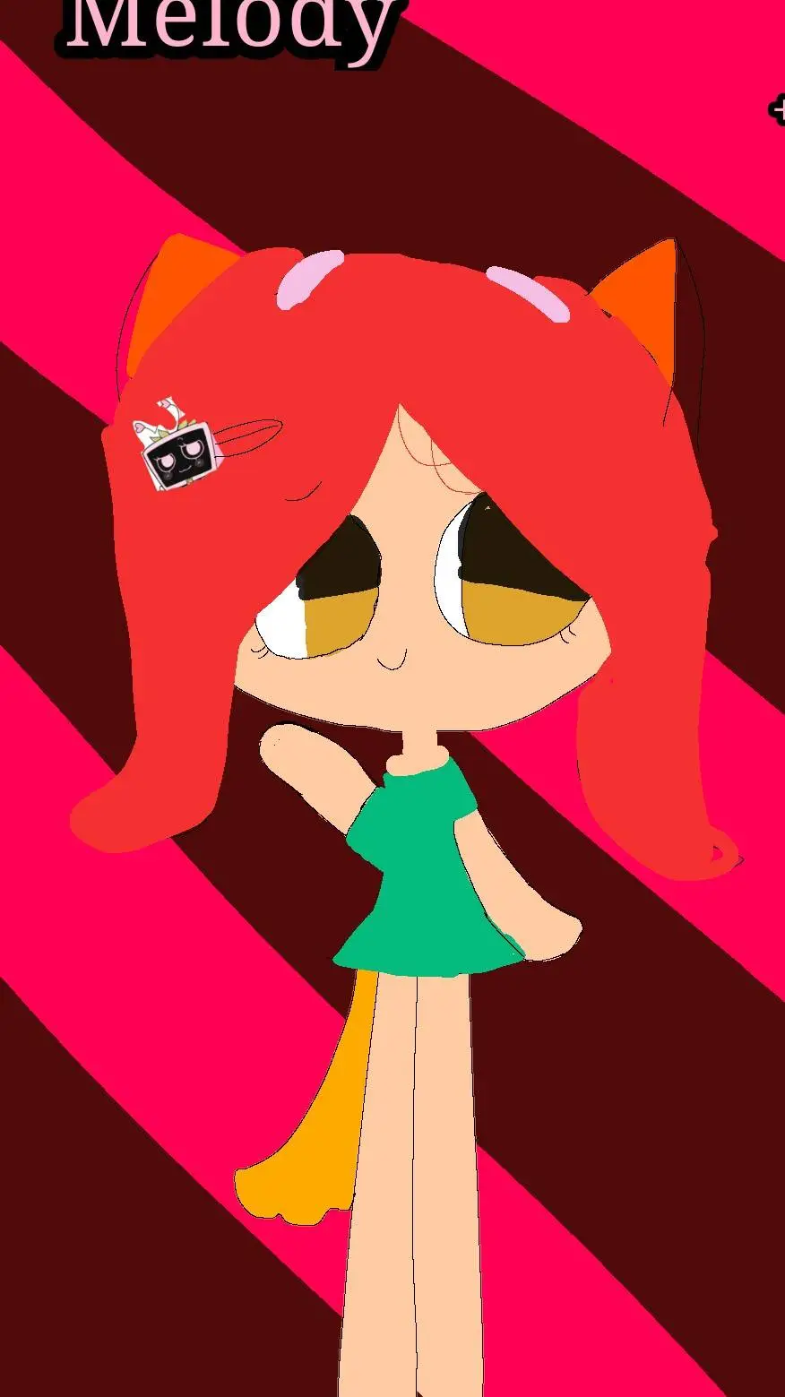 ai character: Melody background