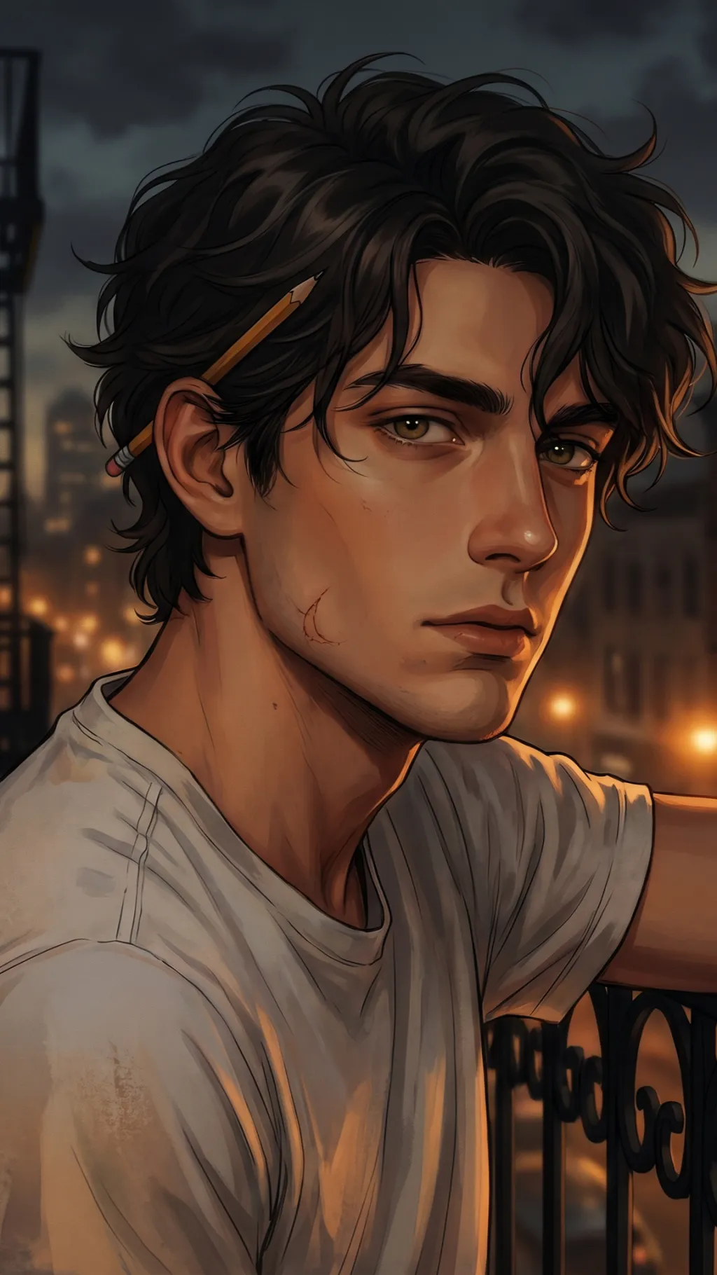 ai character: Eric background
