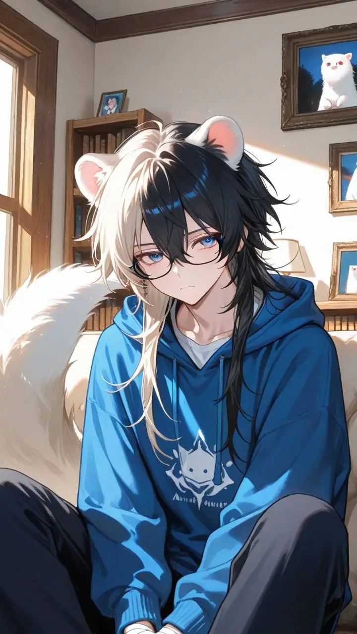 ai character: Milo  background