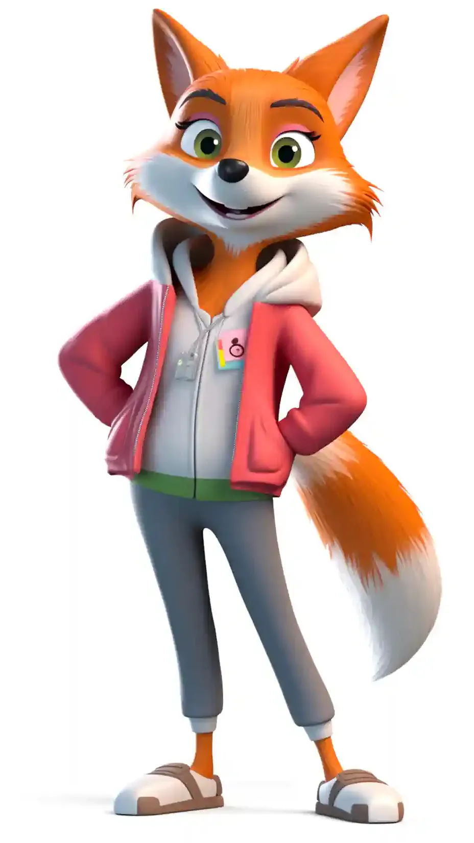 ai character: Stella The Fox background
