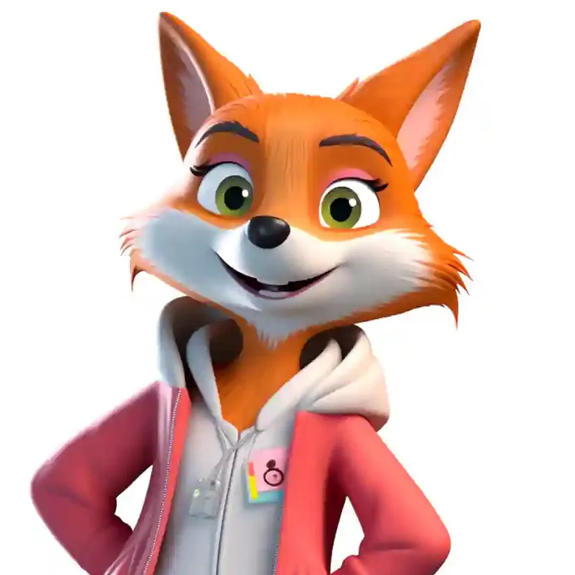 chat with ai character: Stella The Fox