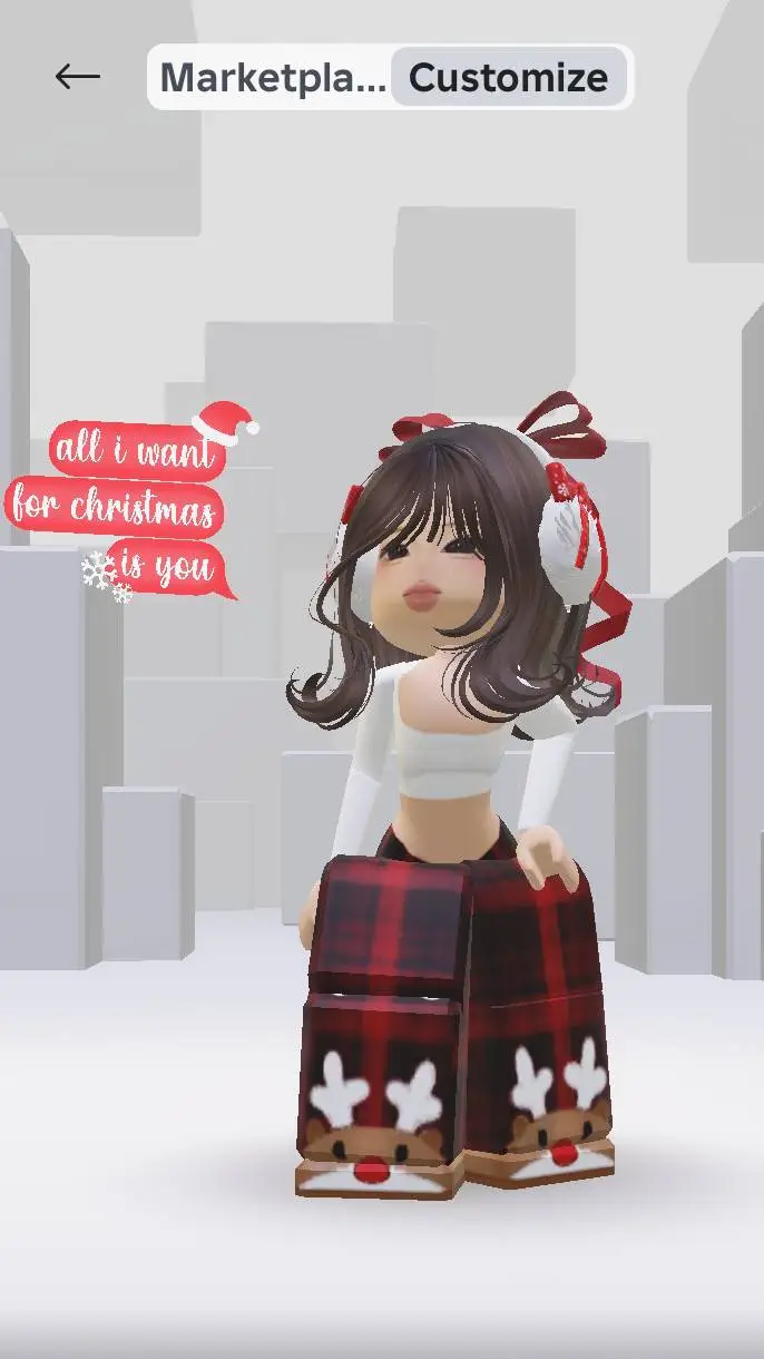 ai character: Christmasisnear123 background