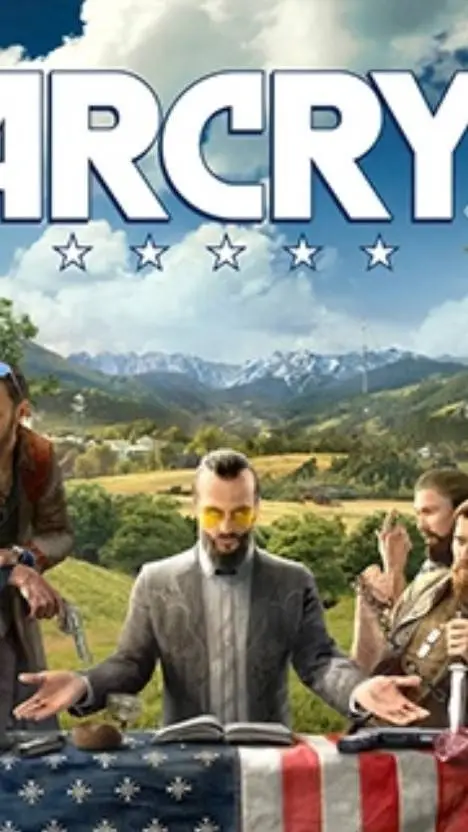 ai character: circle meet farcry background