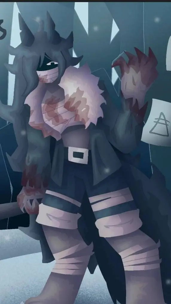 ai character: nameless wolf background