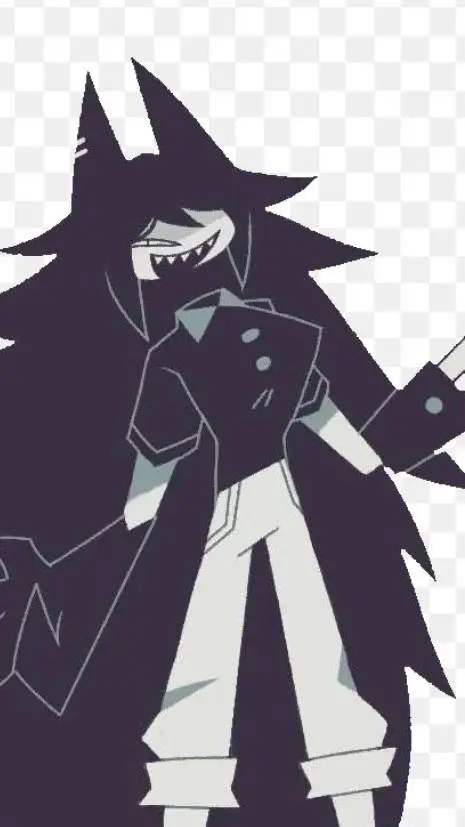 ai character: miss circle background