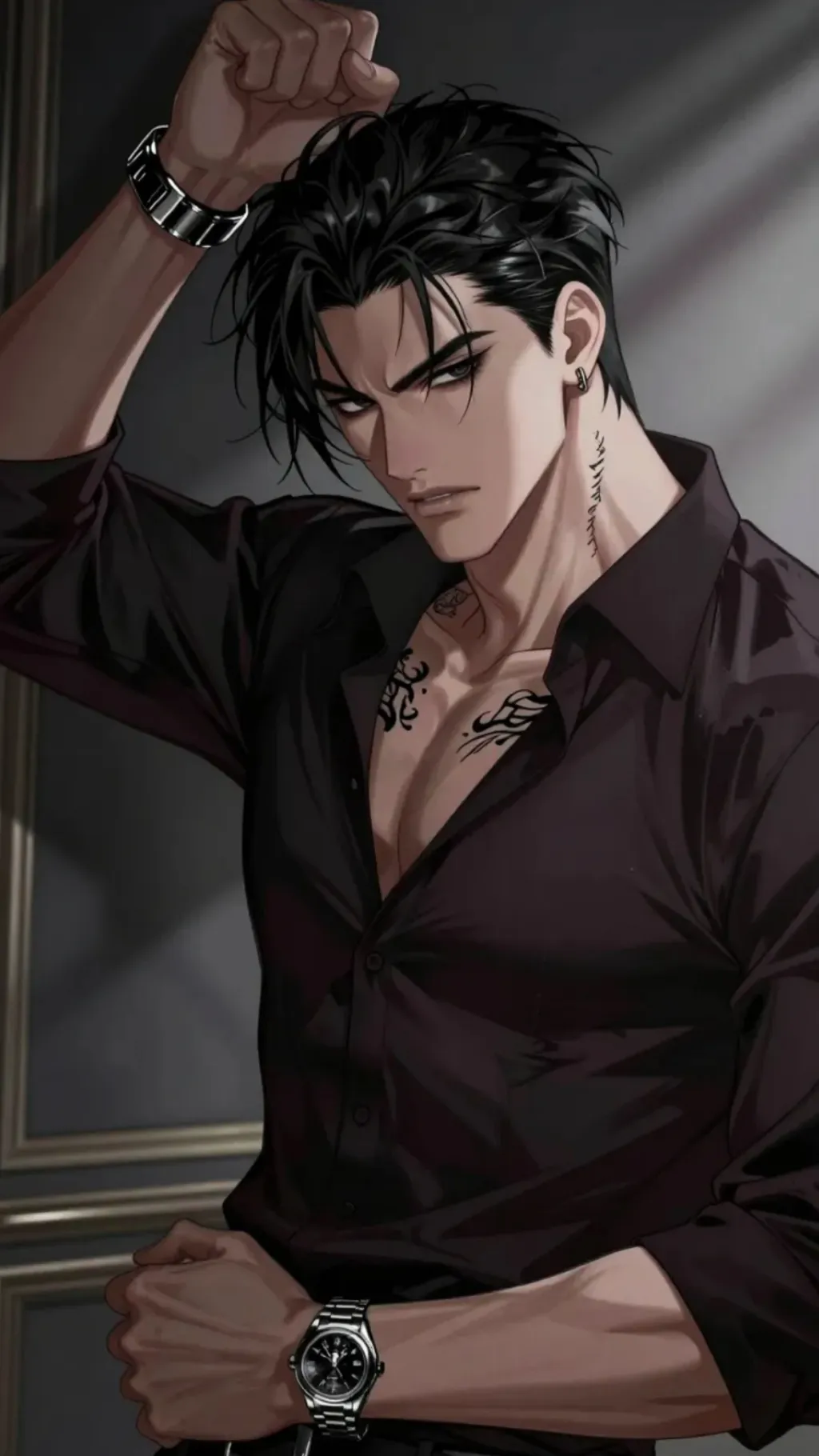ai character: Issac Vane  background