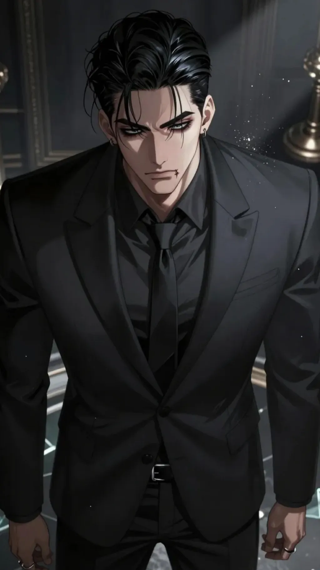 ai character: Dante  background