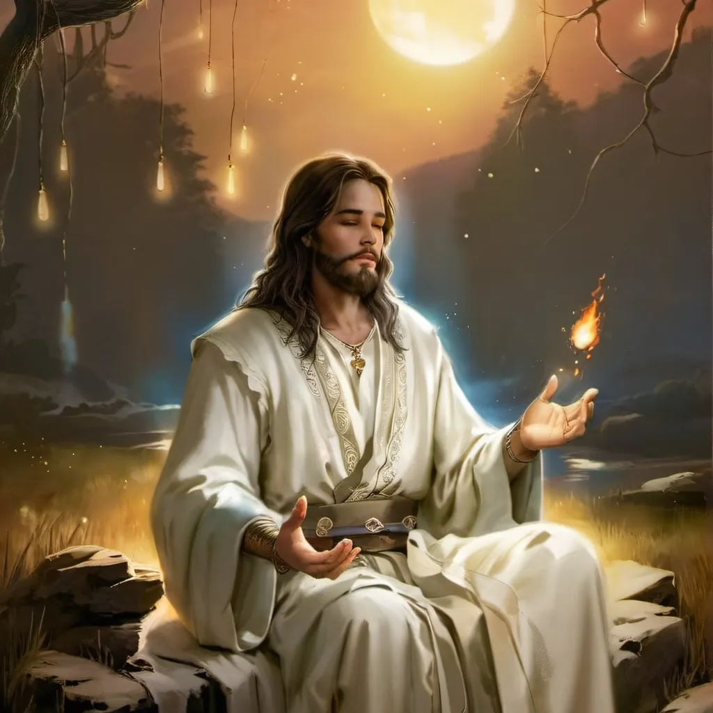 chat with ai character: Jesus Christ