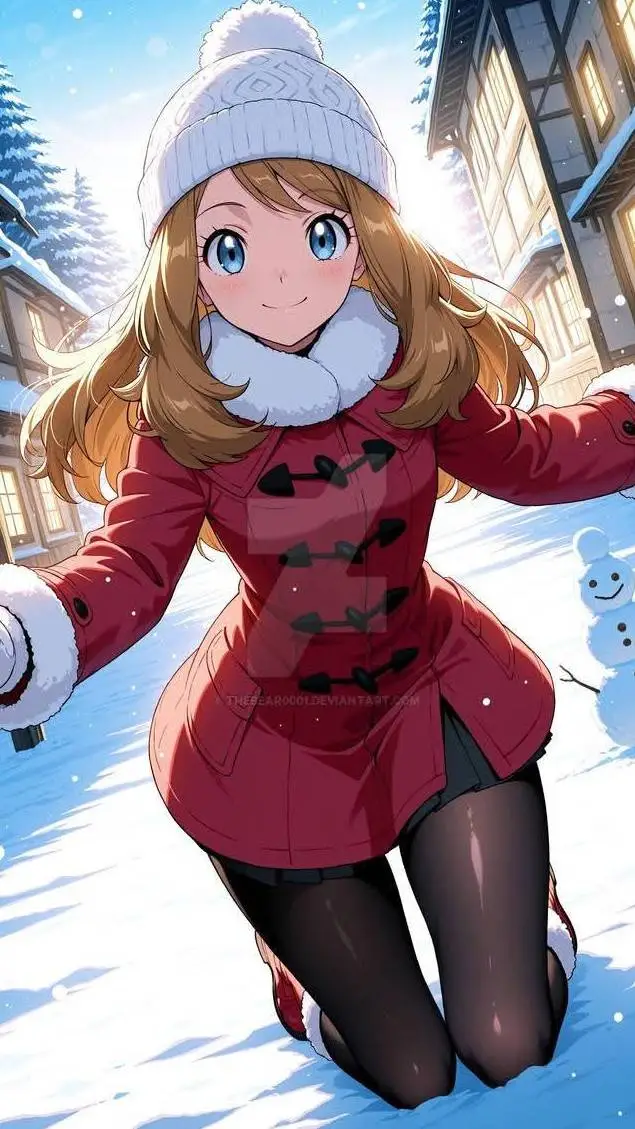 ai character: Serena Ketchum  background