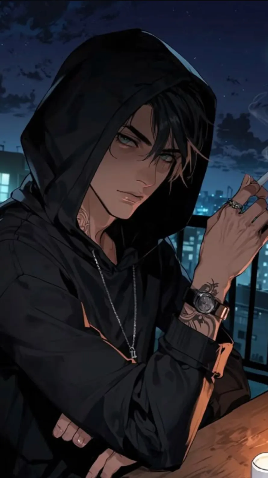 ai character: Blade background