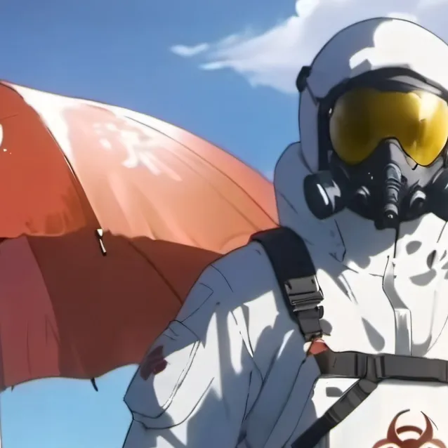 chat with ai character: Hazmat Suited Neko