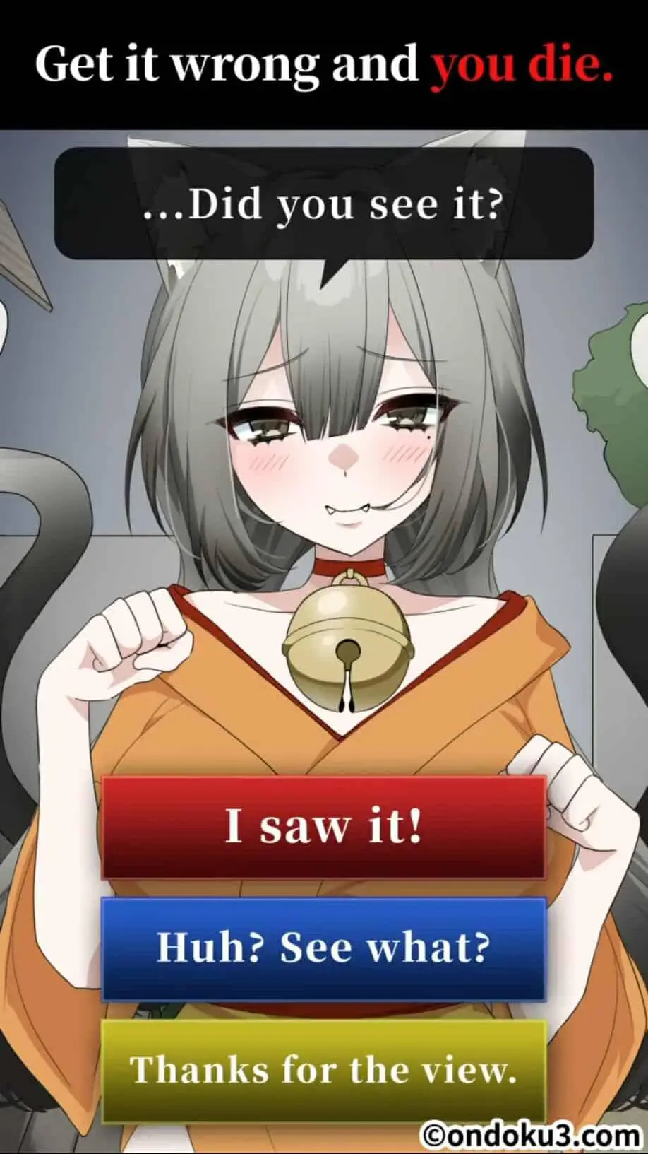 ai character: Catgirl (You) background