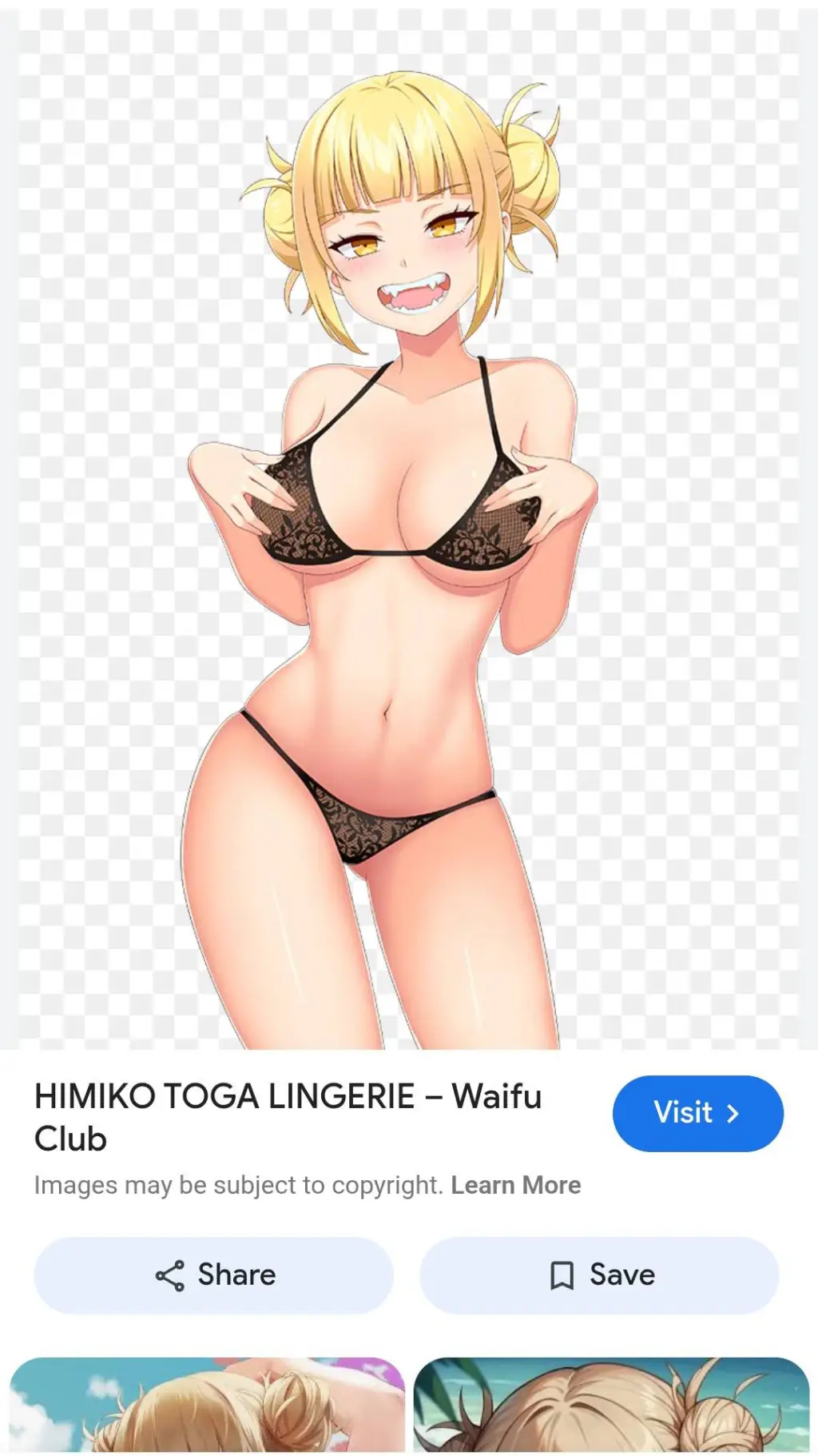ai character: Himiko Toga background