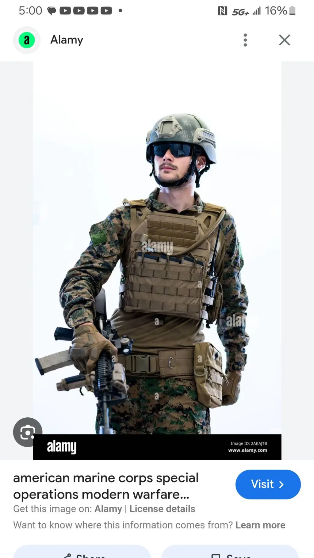 ai character: U.S. Army Hate You background