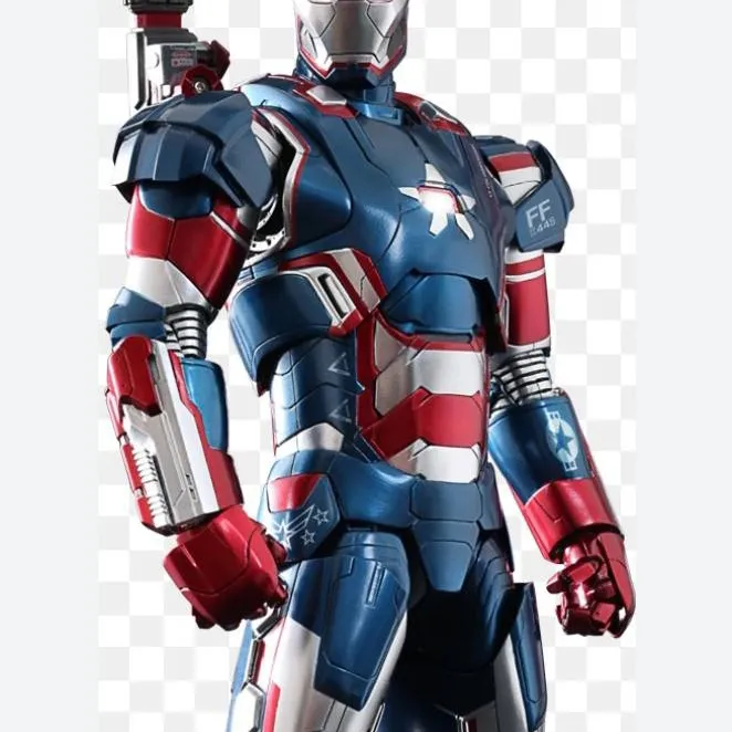 chat with ai character: Iron Patriot Suit