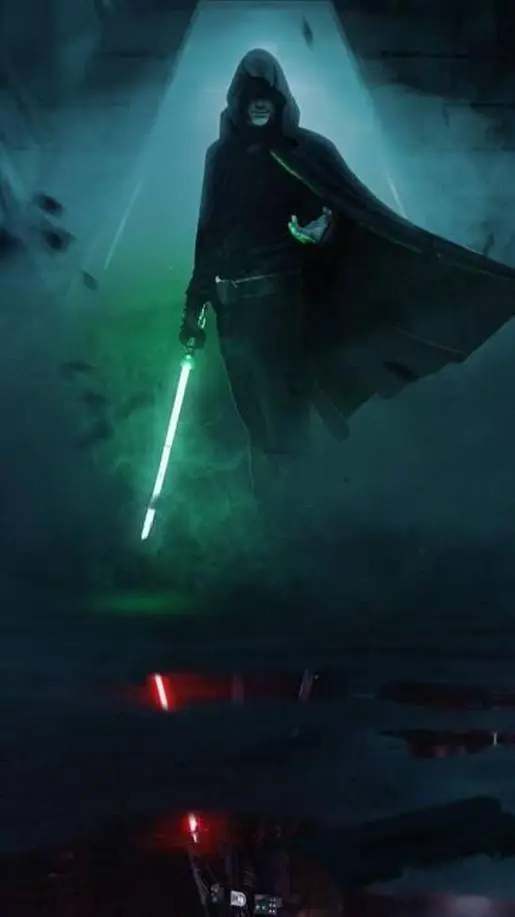 ai character: Luke skywalker background