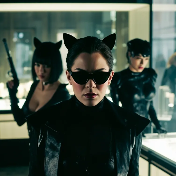 chat with ai character: The Catwomen 