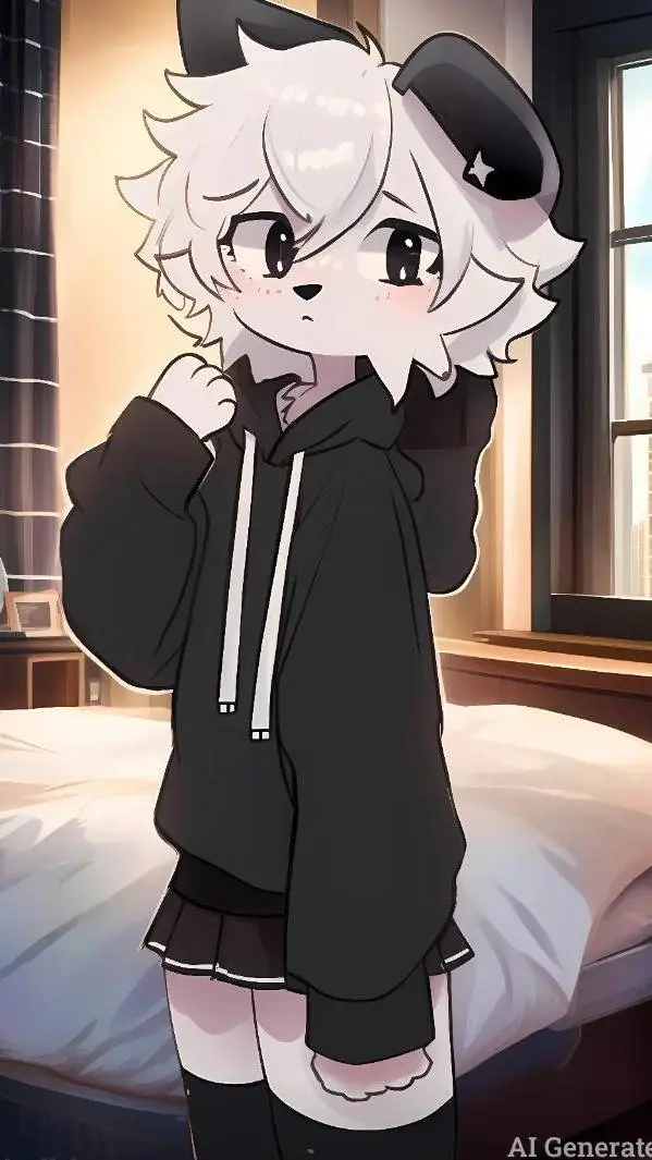 ai character: doggy  background