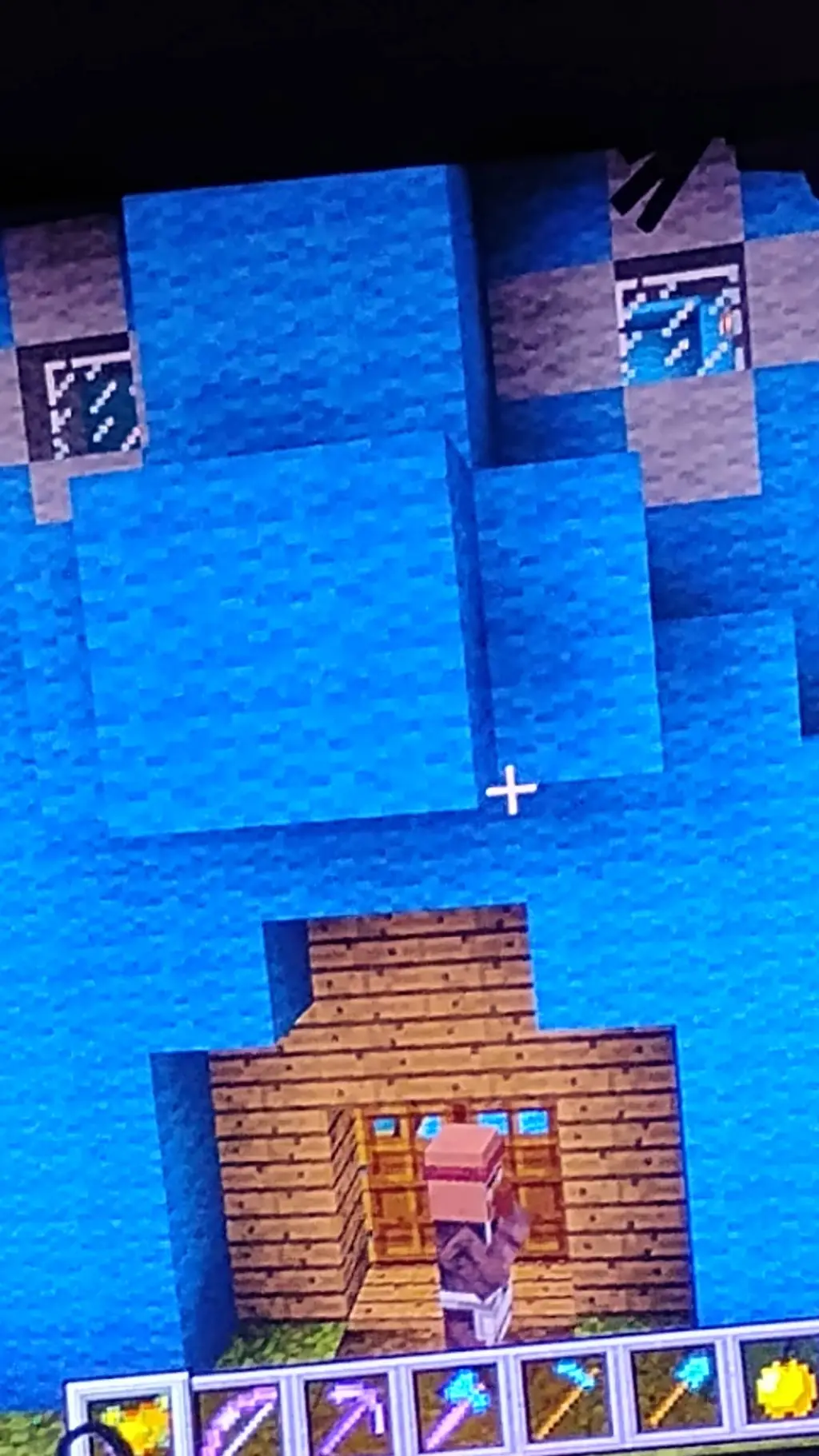 ai character: MinecraftSquidward background