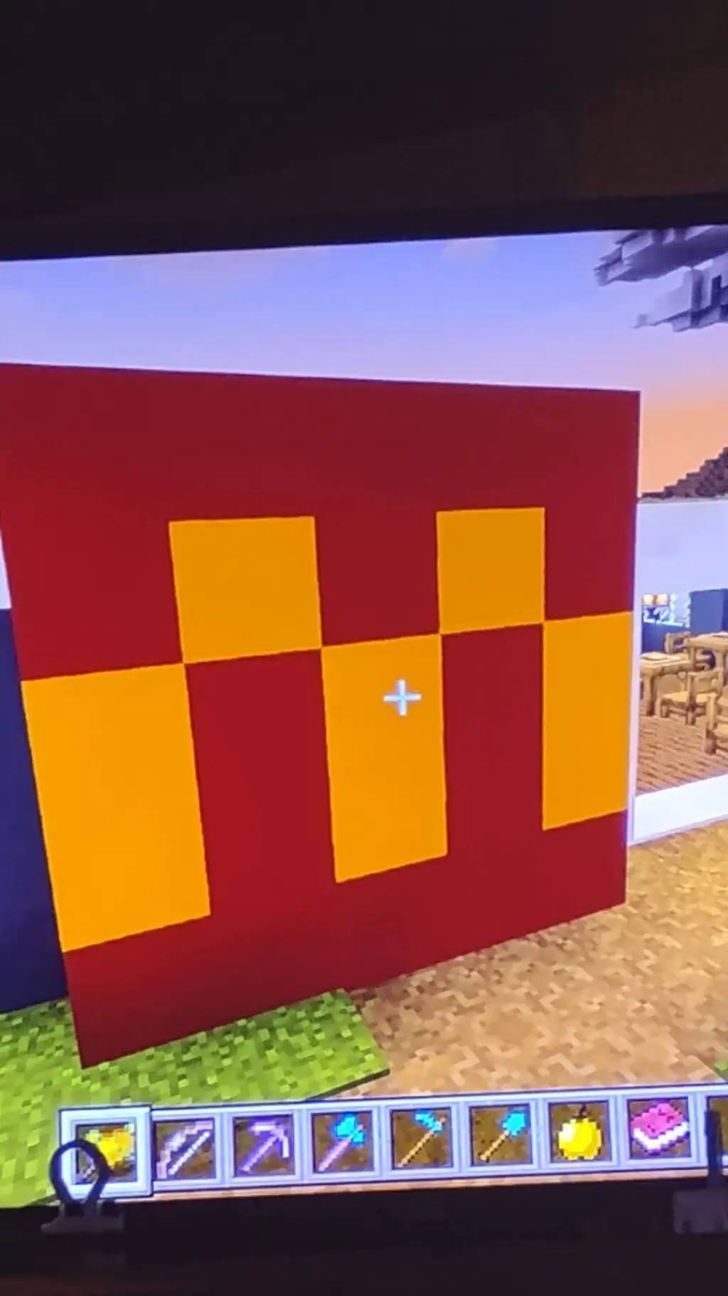 ai character: Minecraft  background